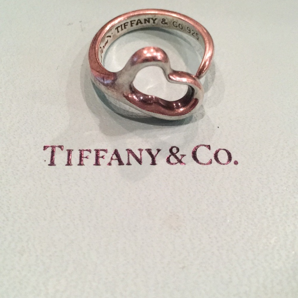 Tiffany & Co. Elsa Peretti Open Heart ring
